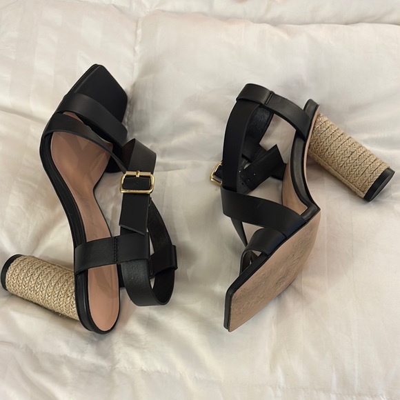 Jcrew sandals with rope heel - Picture 2 of 4